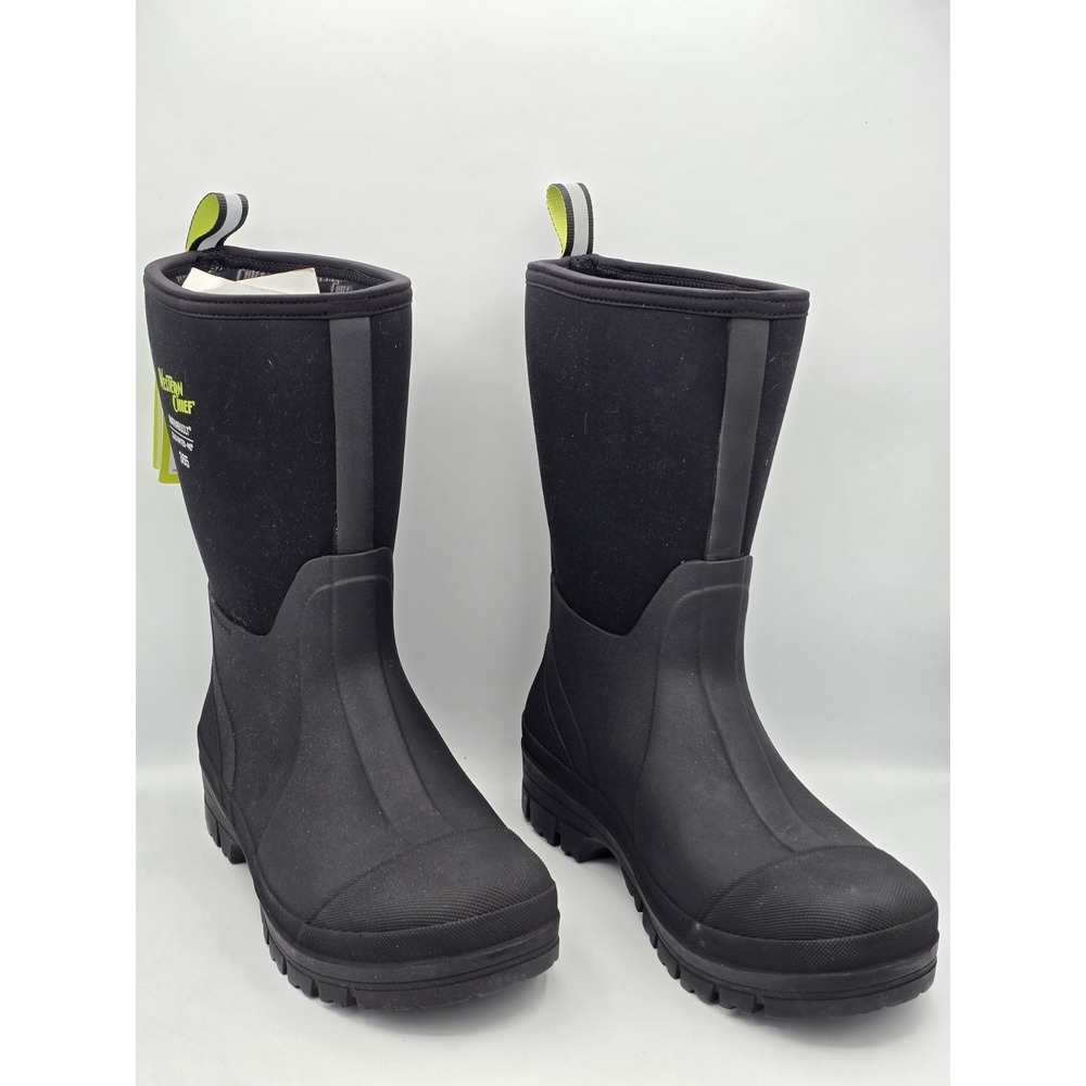 WESTERN CHIEF 365 Neoprene Mid Cold Weather‎ Boots Men's Size 12 Black